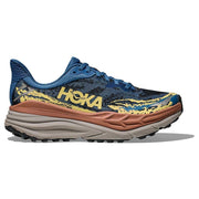 Hoka Stinson 7 Men's Athletic Shoe, Versatile Multi-Terrain Traction, Foggy Night/Cardamom, Size 11, 1141530-FDM