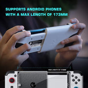 GameSir X2 New Mobile Game Controller, Wired Type-C Plug and Play, Ergonomic Extendable Design for Android Phones up to 173mm, Cloud Gaming Compatible, Includes Controller Bag