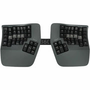 Kinesis Advantage360 Professional Split Ergonomic Keyboard, Bluetooth Wireless, Mechanical Gateron Brown Switches, Adjustable Tenting, Backlit, Dark Gray, KB360-PRO-GBR