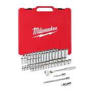 Milwaukee MLW48-22-9008 MLW48-22-9008 RATCHET & Socket Set 3/8In