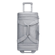 iFLY 22 Drop Bottom Wheeled Duffel Bag with Telescopic Handle, Inline Skate Wheels, Gray