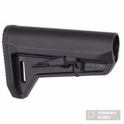 Magpul MOE SL-K Mil-Spec AR-15 M4 Rifle Stock, Slim Profile, Ambidextrous Release Latch, Rubber Butt-Pad, Black, MAG626-BLK