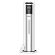 Lairy 8L Cool Mist Air Humidifier, Ultrasonic Technology, Top-Fill Tank, Digital Touch Panel, Built-In Aroma Box, Silver White