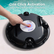 Wybot Winny Pool Cleaner-hj1102-wm Cordless Robotic Pool Vacuum Cleaner With Dual Powerful Suction Ports for Above/In Ground