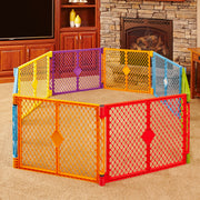 North States Industries 8768 Superyard Colorplay 8 Panel Playard
