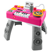 Fisher-Price JMC59 Laugh & Learn Mix & Learn DJ Table, Interactive Musical Activity Center, Pink