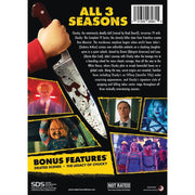 Universal Chucky The Complete Series TV Show DVD, Horror Dark Comedy Drama Thriller, 6 Discs, English Audio and Subtitles