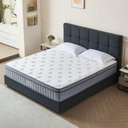 IEI 10 inch Memory Foam Mattress in a Box with Spring, Full