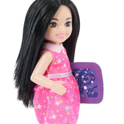 Barbie HTK33 Chelsea Astronomer Doll & Accessories Set, Career-Themed Brunette Small Doll