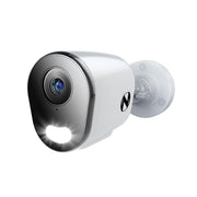 Night Owl CAM-FTN8-BU Indoor/Outdoor Add On Wired IP 4K Security Camera with 2-Way Audio - White