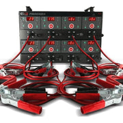 Schumacher Electric DSR Pro 8-Bank Automatic 12A Automotive and Marine Battery Charger and Maintainer, 6V/12V, DSR127