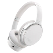 Srhythm NC35 NiceComfort 35 Active Noise Cancelling Headphones, Wireless Bluetooth 5.3, 50+ Hours Playtime, White