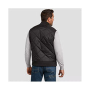 Dickies Diamond Quilted Nylon Vest for Men - Black - XL