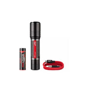 Milwaukee 2162-21 2,000 Lumens USB REDLITHIUM USB Slide Focus Flashlight, Red
