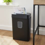 Pen+Gear C288-A 12-Sheet Cross-Cut Paper/Credit Card Shredder with 5.5 Gallon Bin