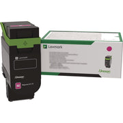 Lexmark Magenta High Yield Printer Toner Cartridge, 8800 Page Yield, Compatible with CS531dw and CX532adwe, 75M1HM0