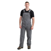 Berne Heritage Unlined Hickory Stripe Bib Overalls - Hickory Stripe - 36 x 30