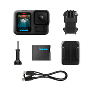 GoPro HERO13 Black Action Video Camera, 5.3K60 Video, 27MP Photos, Waterproof to 33ft, 2.27in Screen