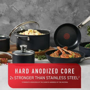 T-fal Platinum Hard Anodized, Nonstick Cookware Set, 12 Piece