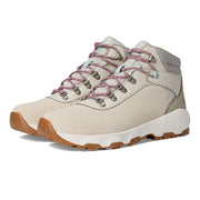 Columbia Newton Wander Waterproof Hiking Boots for Women - Cloud Grey/Cool Green - 11M