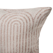 Beautiful by Drew Barrymore Decorative Outdoor Pillow, 18 x 18 in, Stone, Floral Pattern, Solution Dyed Polyester