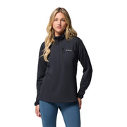 Columbia Essential Hike Grid Fleece Half Zip Jacket, Black, Large, 213624