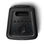 Philips TAX5206 160W Bluetooth Party Speaker with 14 Hours Play, Karaoke Features, Guitar and Mic Input, Party Lights and Trolley Design with Wheels (Black)