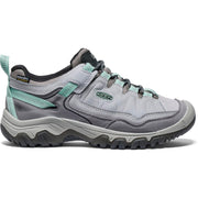 KEEN Targhee IV Waterproof Hiking Shoes for Women - Alloy/Granite Green - 10M