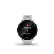 Garmin CE010-02562-01 Forerunner 55 GPS Running Smartwatch and Fitness Tracking - White