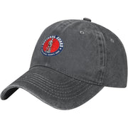 QIZYOQA Vintage Seal of the United States National Guard Baseball Cap, Adjustable, 100% Cotton, Deep Heather