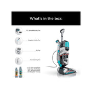 Shark Carpetxpert With Stainstriker Steam Cleaner EX201 - Teal WHITE ONE SIZE