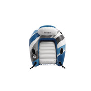 Intex 56837WL Inflatable Floating Water Seat with Quick Connects, Single River Lounge
