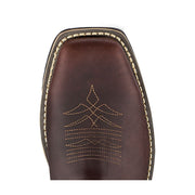 Irish Setter Marshall Waterproof Square Steel Toe Western Work Boots for Men - Brown - 11M