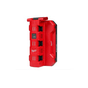 Milwaukee 48-59-1817 M18 Six Bay Daisy Chain Rapid Charger - Charge 60 M18 Batteries Simultaneously