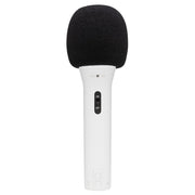 Samson Q2U Handheld Dynamic USB and XLR Microphone, Cardioid Polar Pattern, White, Includes Mic Clip and Tripod Stand, SAQ2UW