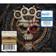 AMPED Five Finger Death Punch Best Of Volume II CD, 19 Tracks, Lenticular Cover, Golden Disc, Poster Insert