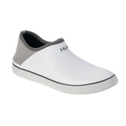 Huk  H8021038-100 Rogue Wave Waterproof Slip-On Fishing Shoes for Men - White - 10M