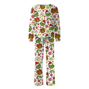 Grinch 2Pcs Matching Christmas Pajamas for Family, Mom Small