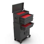 Hyper Tough 20-Inch Heavy Duty Steel Tool Chest 400 lbs Capacity Black