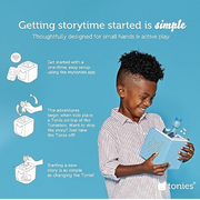 Tonies 10000761 Toniebox Starter Set with Playtime Puppy Screen-Free Audio Player & Educational Listening Experience - Blue