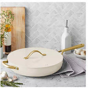 5.5-Quart Modern Ceramic Jumbo Cooker CREAM