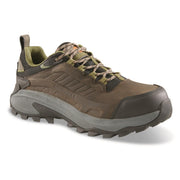 Merrell Moab Speed 2 Waterproof Carbon-Toe Work Shoes for Men - Dark Taupe - 10W