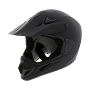 BCS International Raider RX2 MX Off-Road Helmet, Lightweight Thermoplastic Shell, Matte Black, Extra Large, 2170616