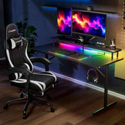 GTRACING GTZ-510-RGB Lumina Elite LED Gaming Desk, Integrated RGB