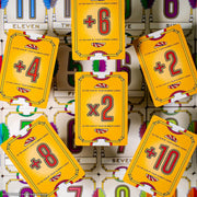 USAopoly PA172-871-002400-06 Flip 7, The Ultimate Blend of Press Your Luck and Strategy, Fast-Paced Addictive Card Game