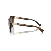 Vogue Eyewear VO5575SB Sunglasses, Butterfly Nylon Frame, Gradient Brown Polarized Lenses, Dark Havana and Light Brown, 55 mm
