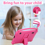 BYANDBY Kids Tablet, 7 Inch Android 12.0, 4GB RAM, 32GB Storage, Pink, Expandable to 1TB