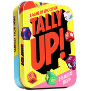 Messy Table Games Tally Up Fast-Paced Push Your Luck Dice Game, Family Party Game, Multicolor, 2-10 Players, Ages 8+, MTG-TUP