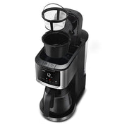 Gourmia 2-in-1 Coffee Maker, Single Serve Pod and 12-Cup Glass Carafe, Programmable Brew Later, Keep Warm Function, Black, GCM3269