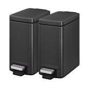 EKO 5L Genie Slim Step Trash Can Combo Gray